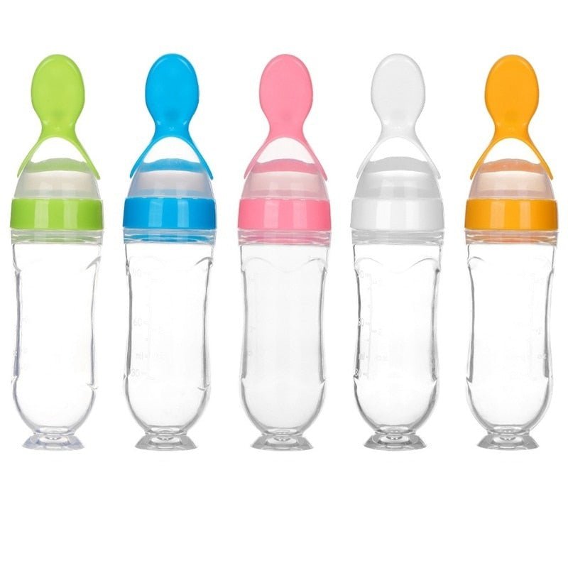 Biberon cuillère pour bébé | EasyBottle™ - Heureux Parent