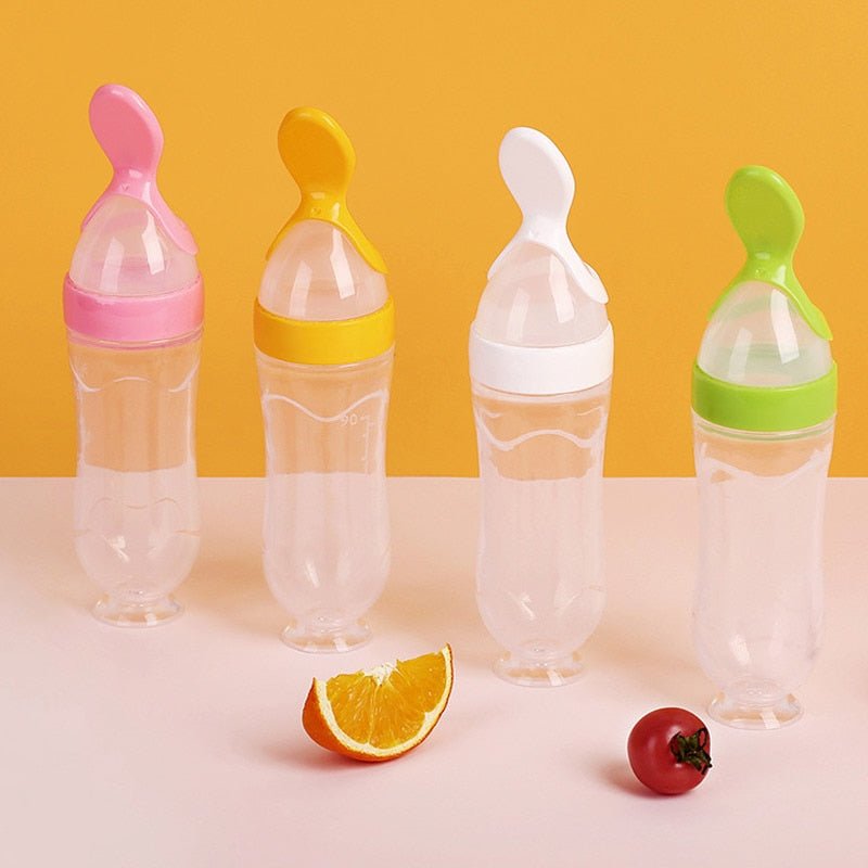 Biberon cuillère pour bébé | EasyBottle™ - Heureux Parent