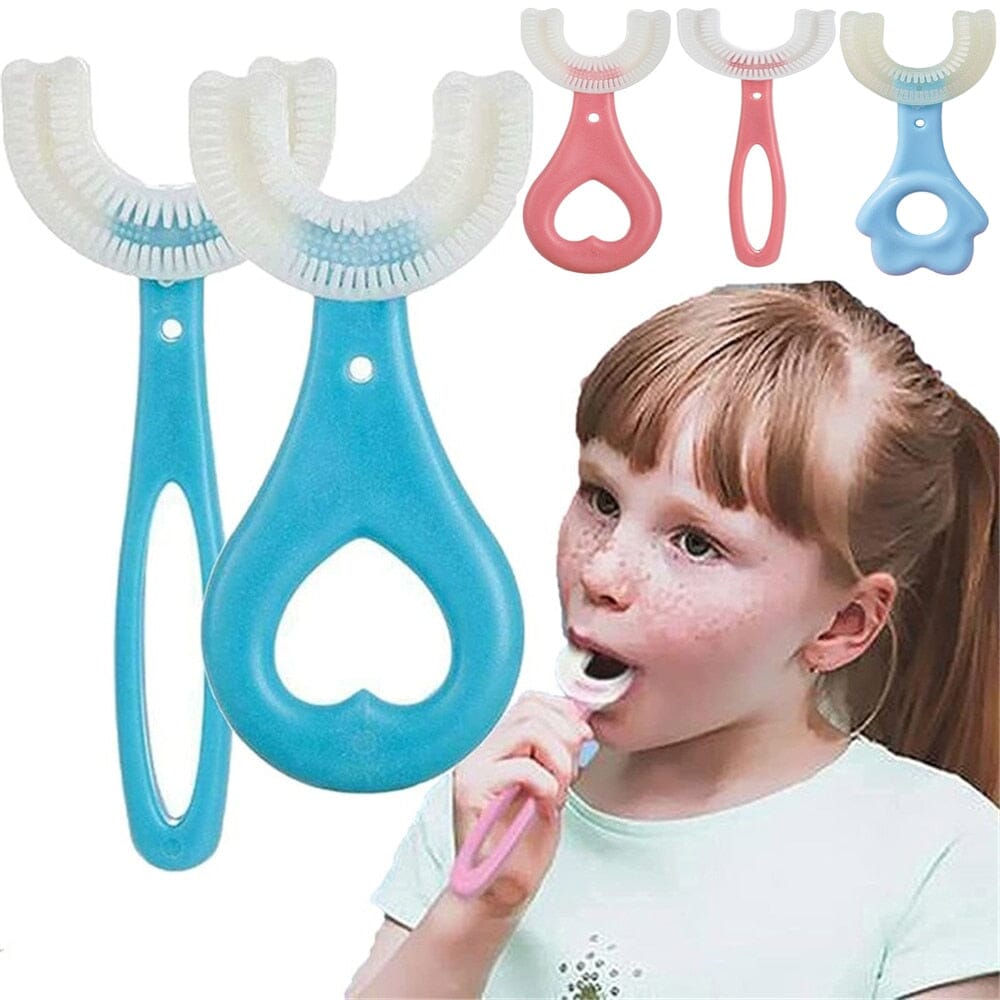 Brosse à dents 360°| Enfants - Heureux Parent